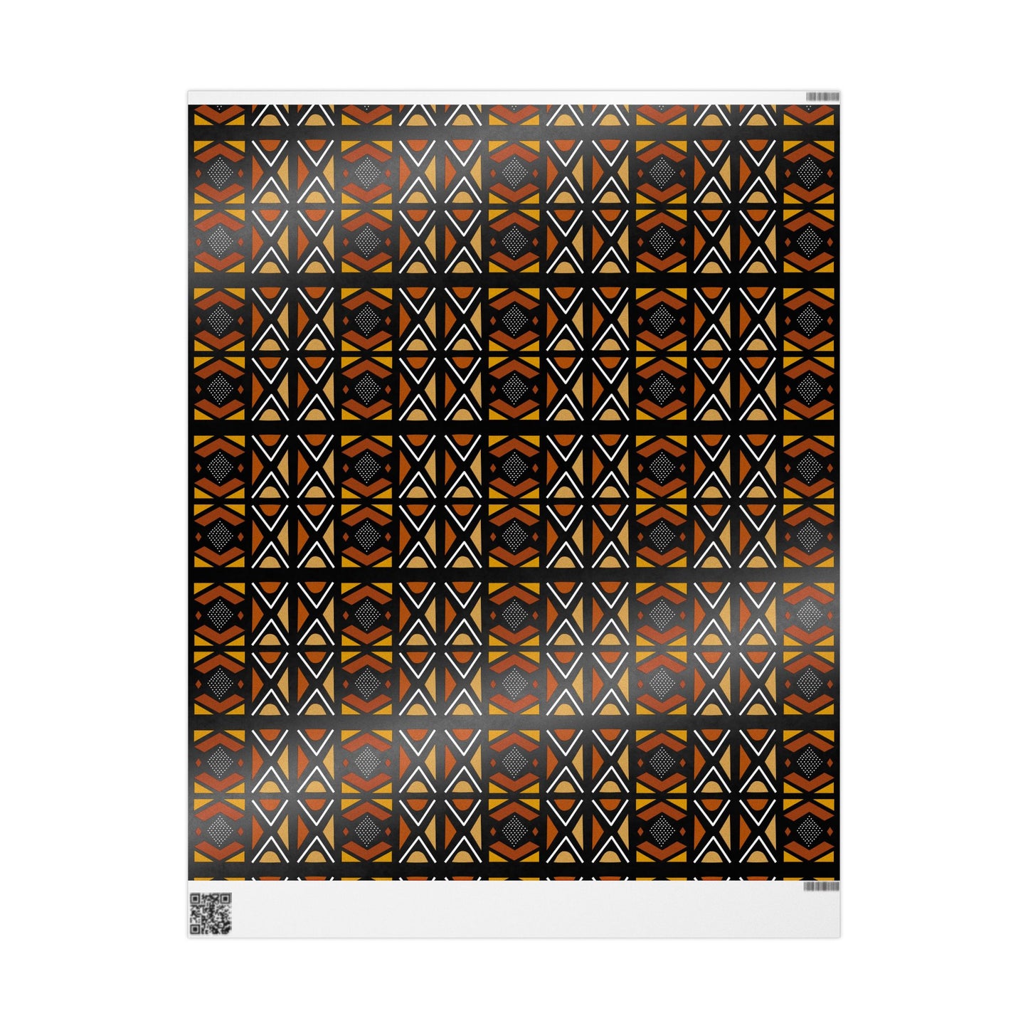 Mudcloth Inspired Wrapping Papers | African Wrapping Paper | Afrocentric Wrapping Paper | Mudcloth Craft Papers