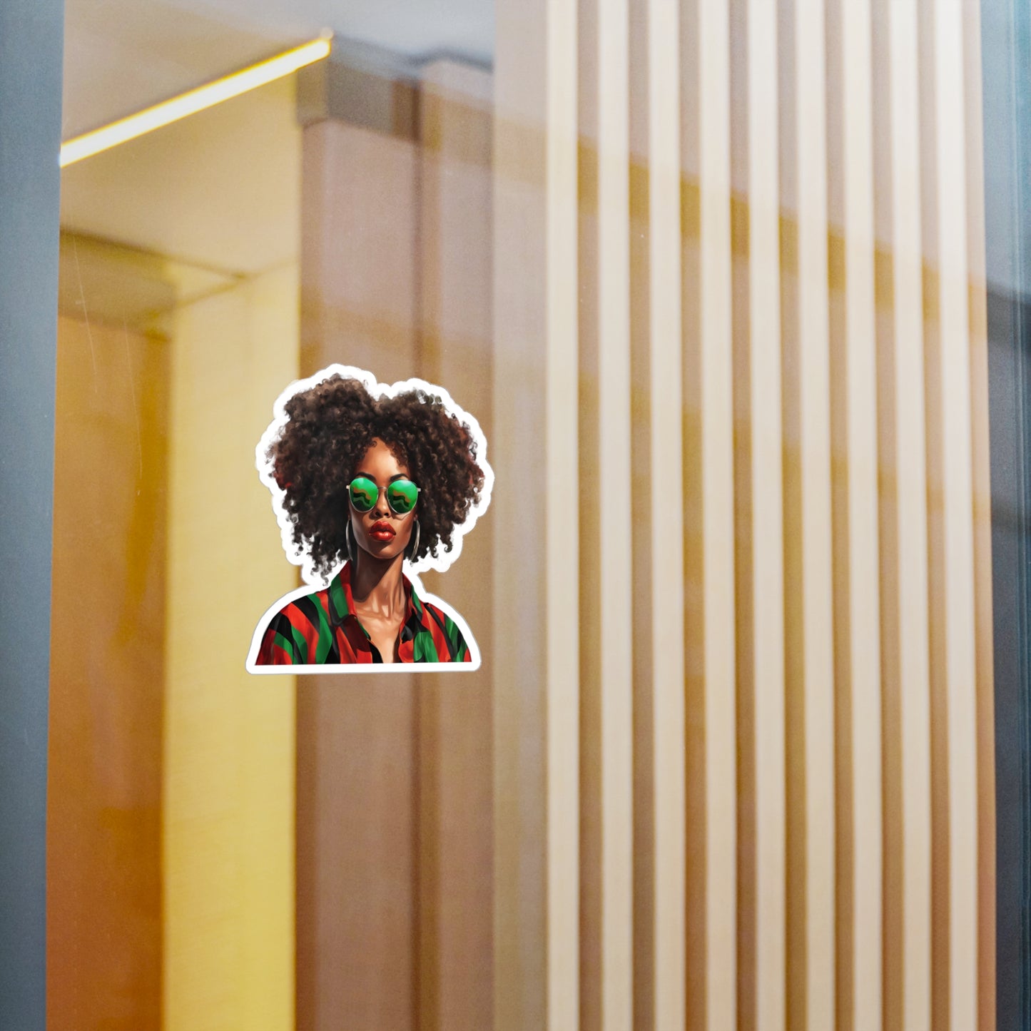 Juneteenth Queen Kiss-Cut Vinyl Decals