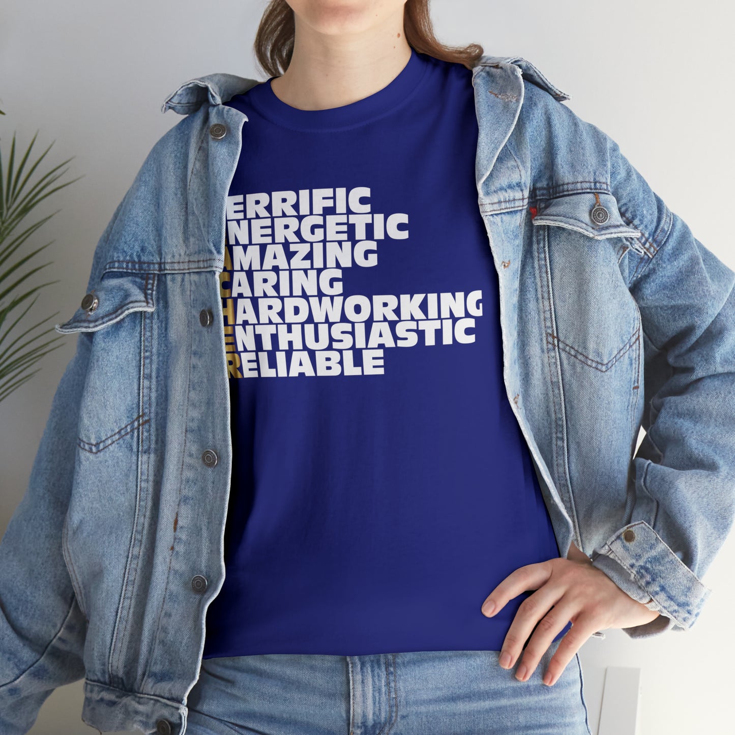 Teacher Heavy Cotton Tee