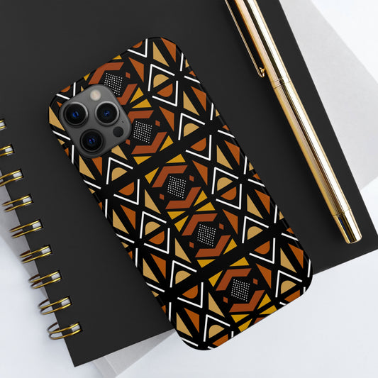Mudcloth Design Tough Phone Cases