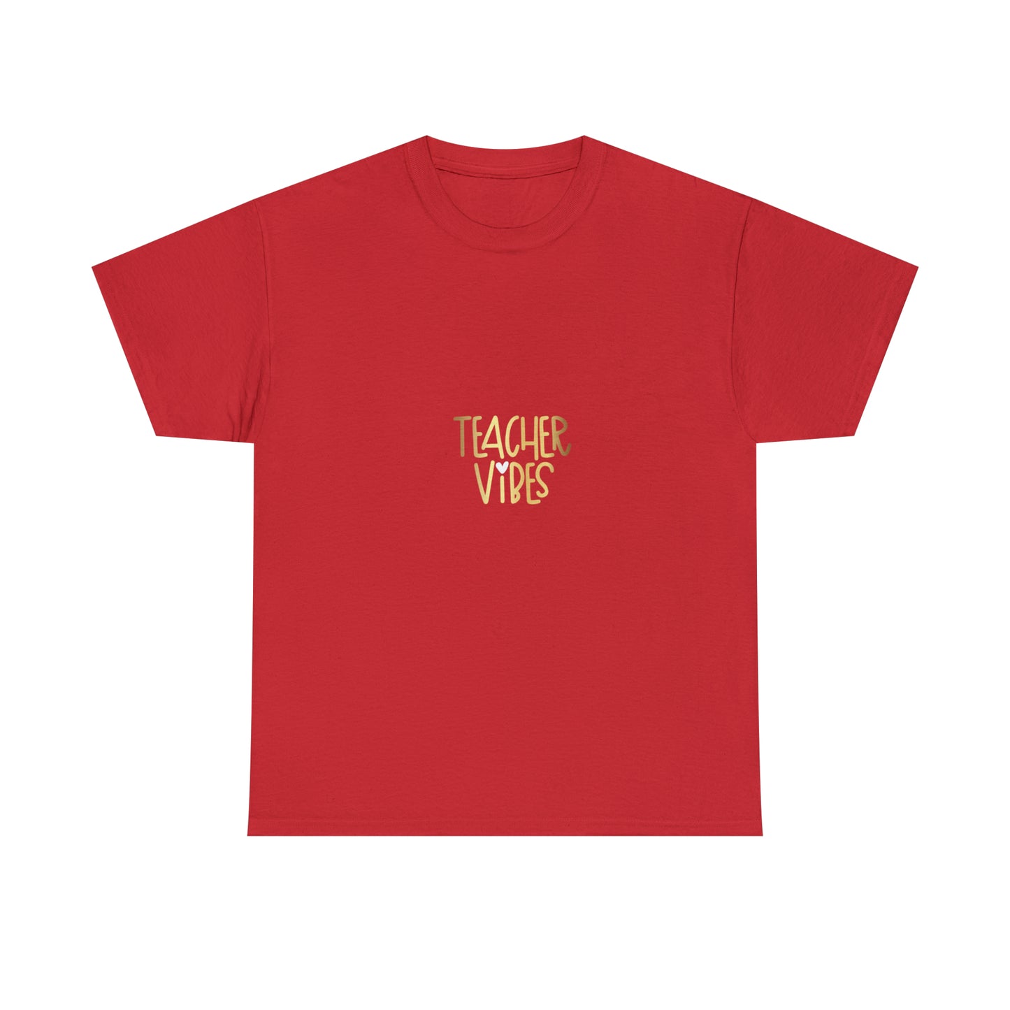Teacher Vibes Unisex Heavy Cotton Tee