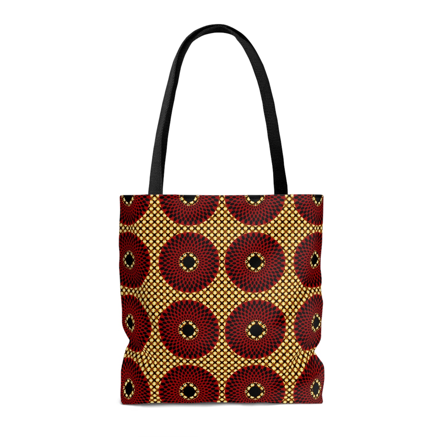 Ankara Circles Tote Bag