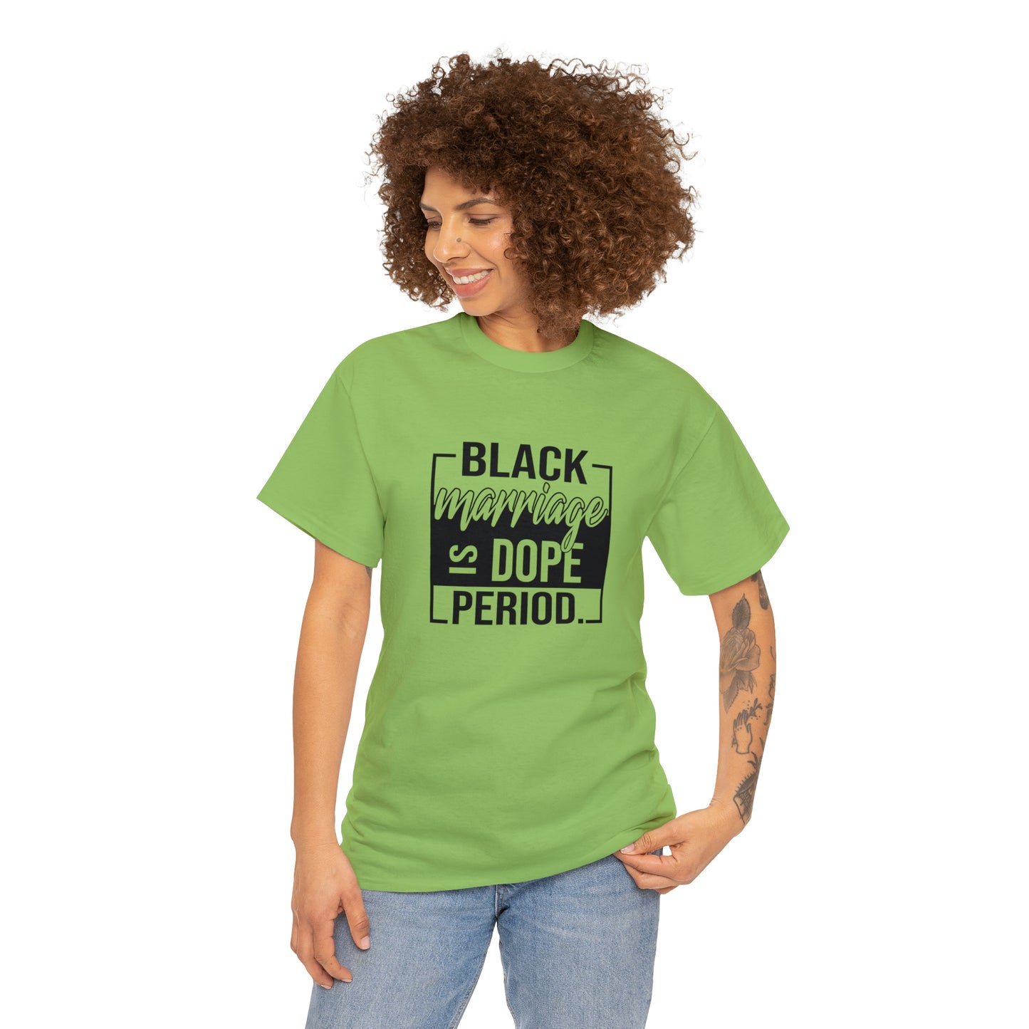 Black Marriage is Dope Cotton Tee