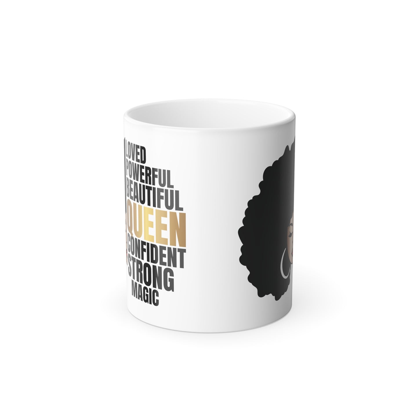 Beautiful Queen Color Morphing Mug, 11oz