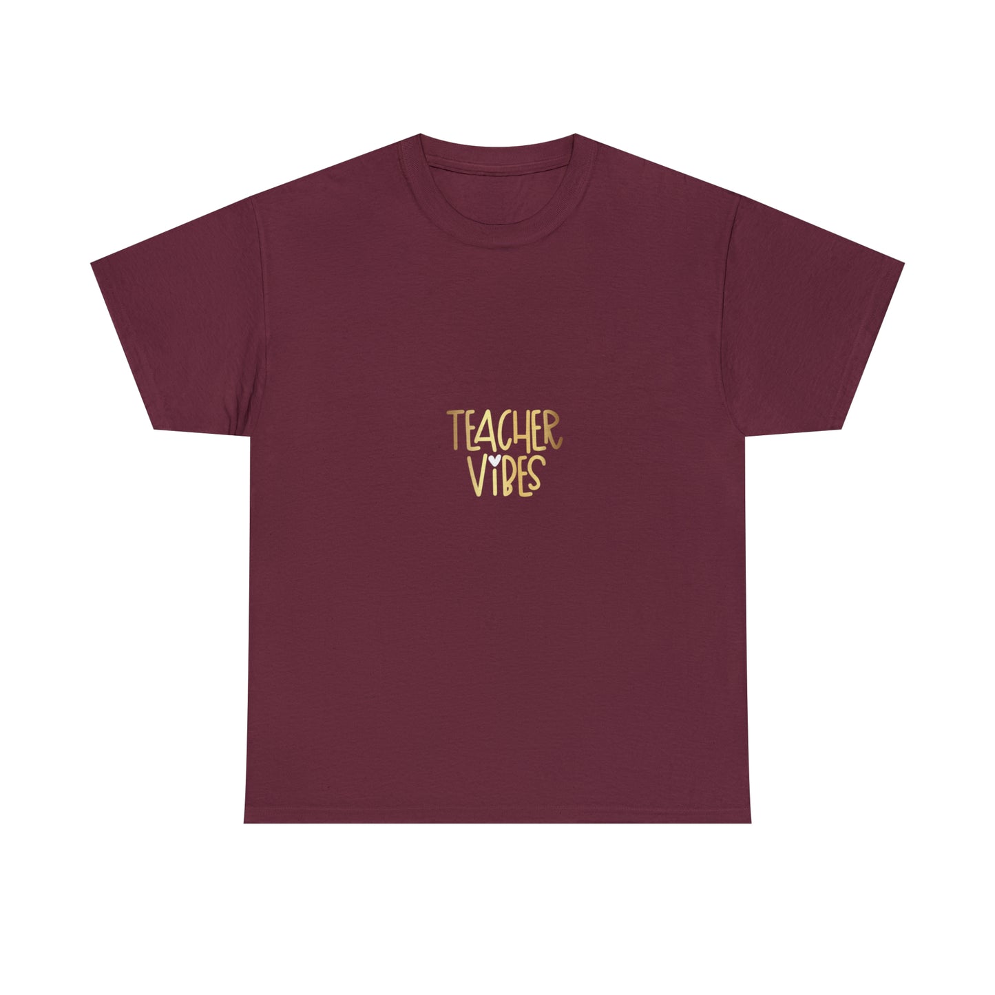 Teacher Vibes Unisex Heavy Cotton Tee