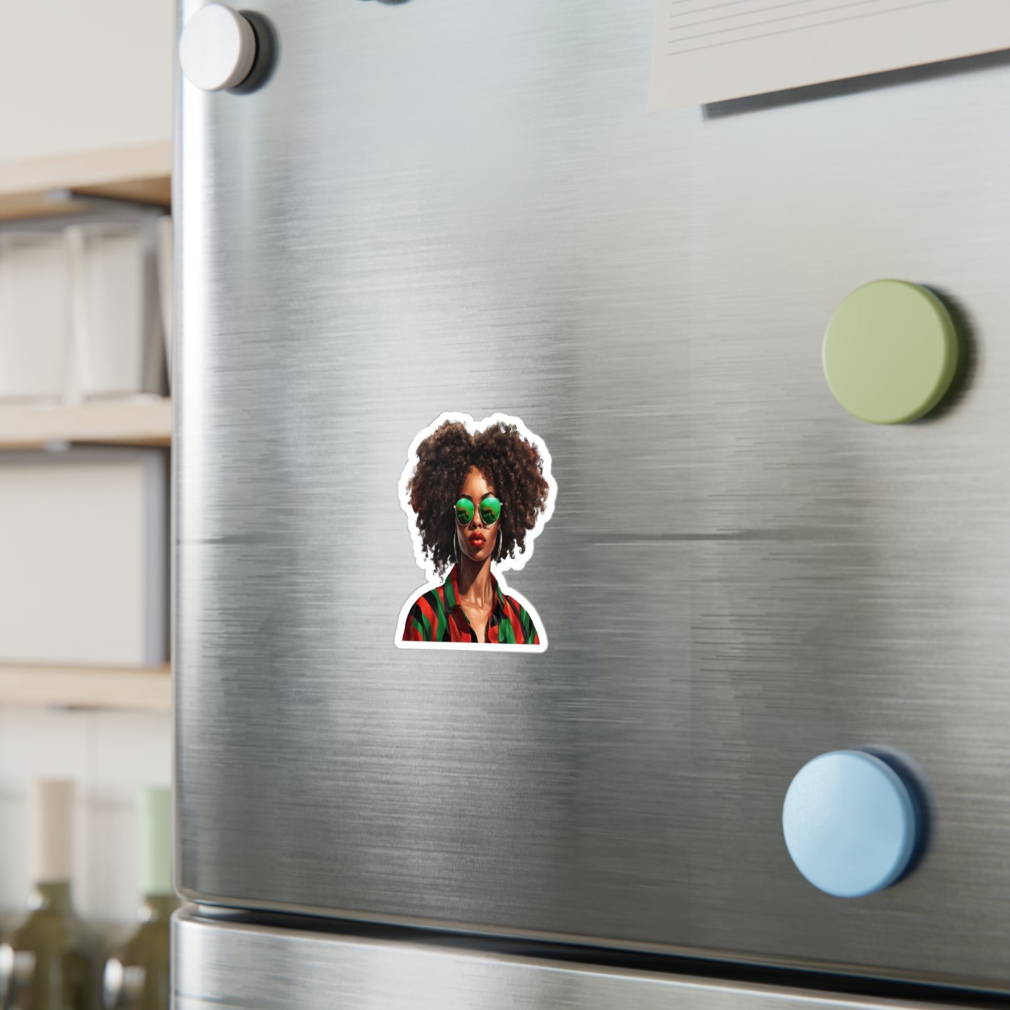 Juneteenth Queen Kiss-Cut Vinyl Decals