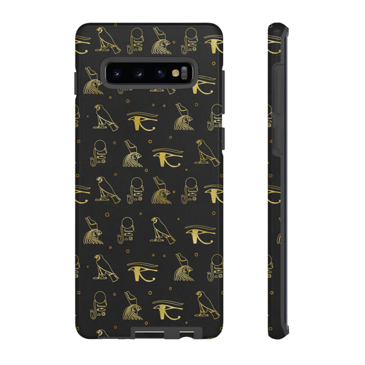 Black Gold Egyptian Samsung Tough Cases | African Samsung Case | Afrocentric Samsung Case | Egyptian Samsung Case
