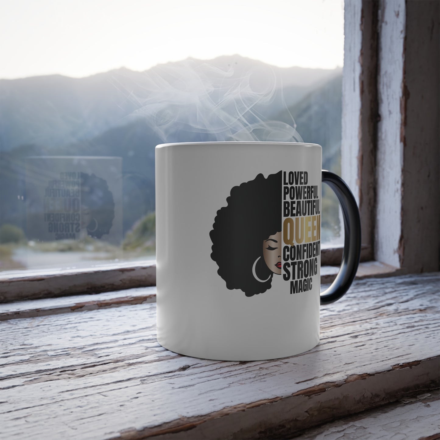 Beautiful Queen Color Morphing Mug, 11oz ( Personalize It! )