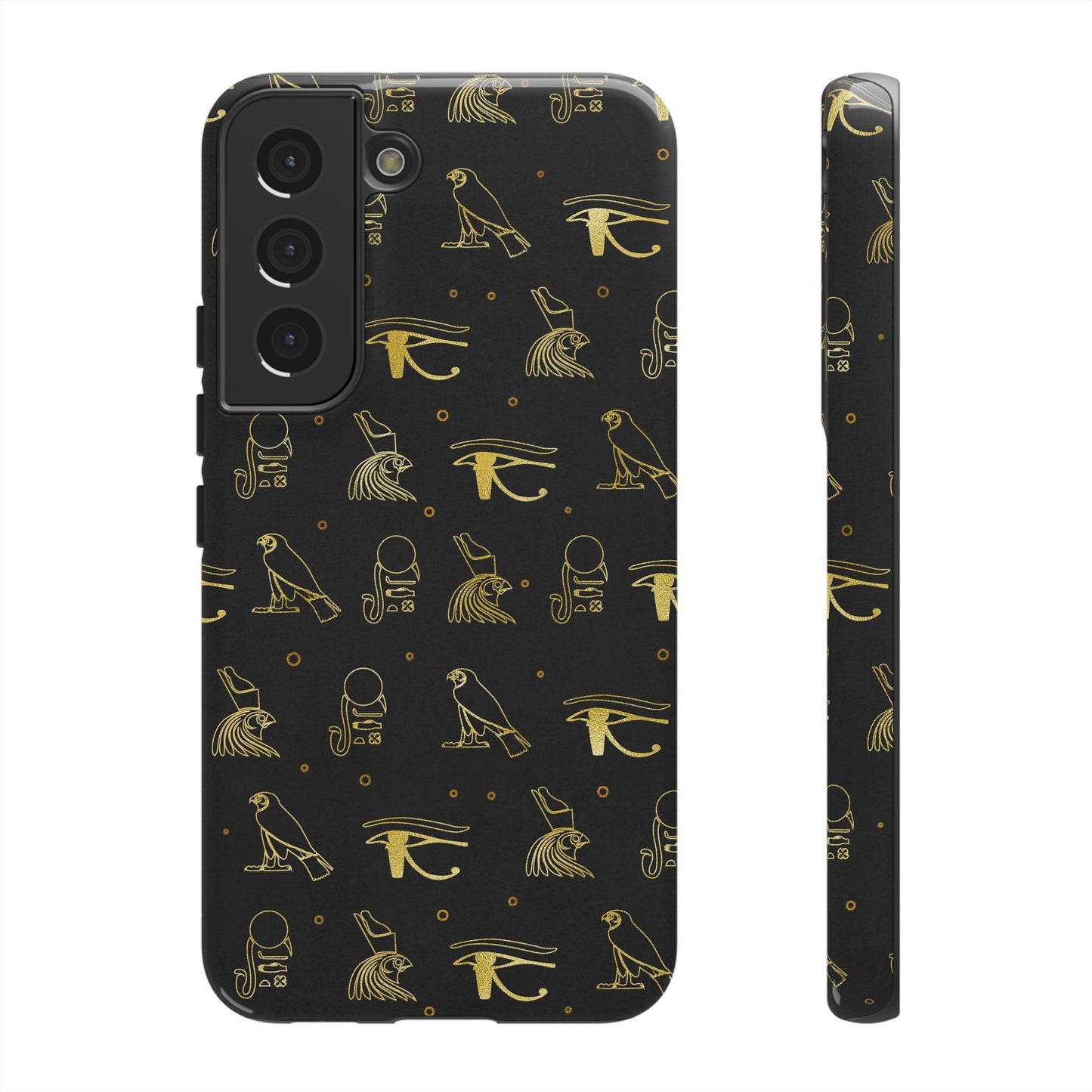 Black Gold Egyptian Samsung Tough Cases | African Samsung Case | Afrocentric Samsung Case | Egyptian Samsung Case