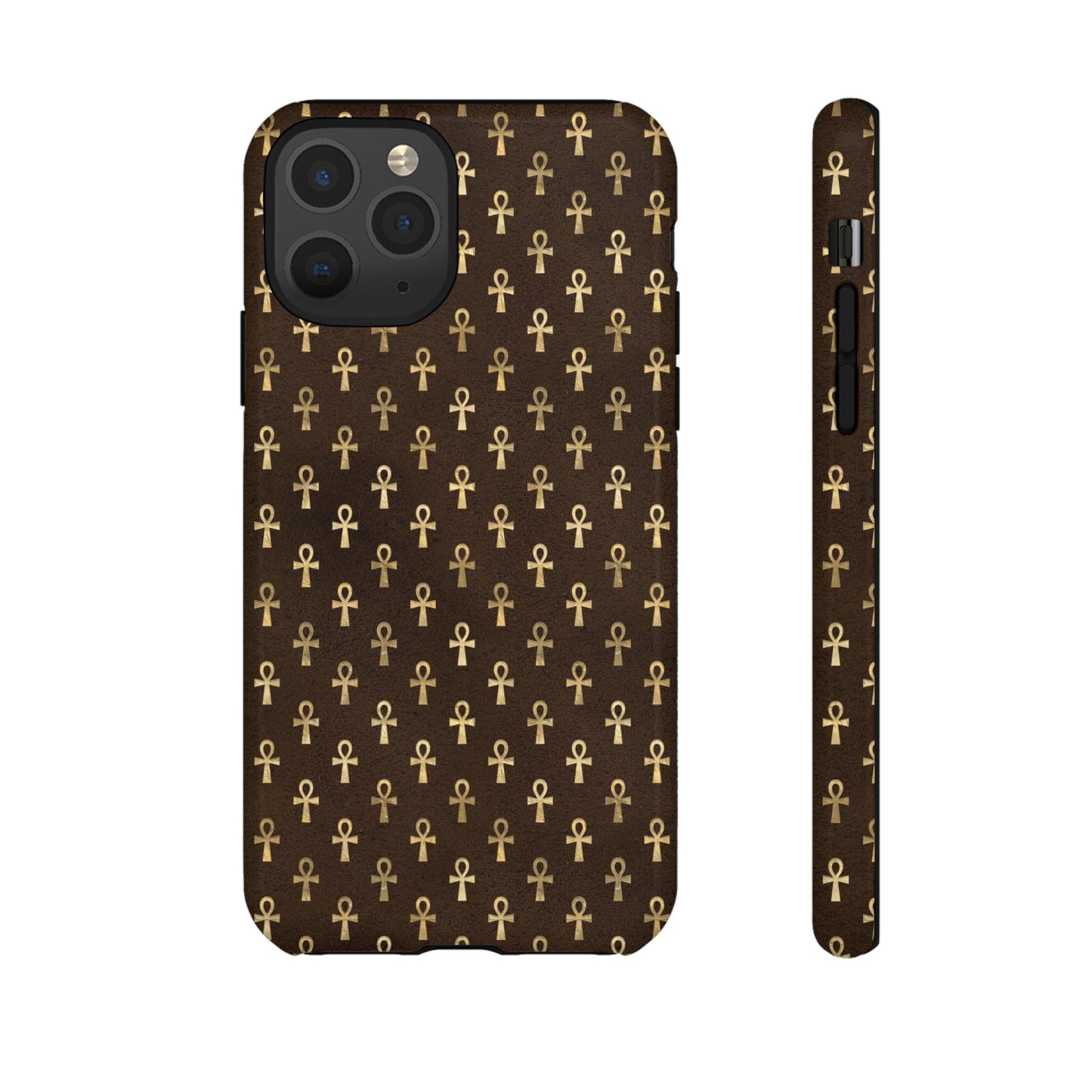 Brown Ankh iPhone Tough Cases | Egyptian iPhone Case | Ankh iPhone Case