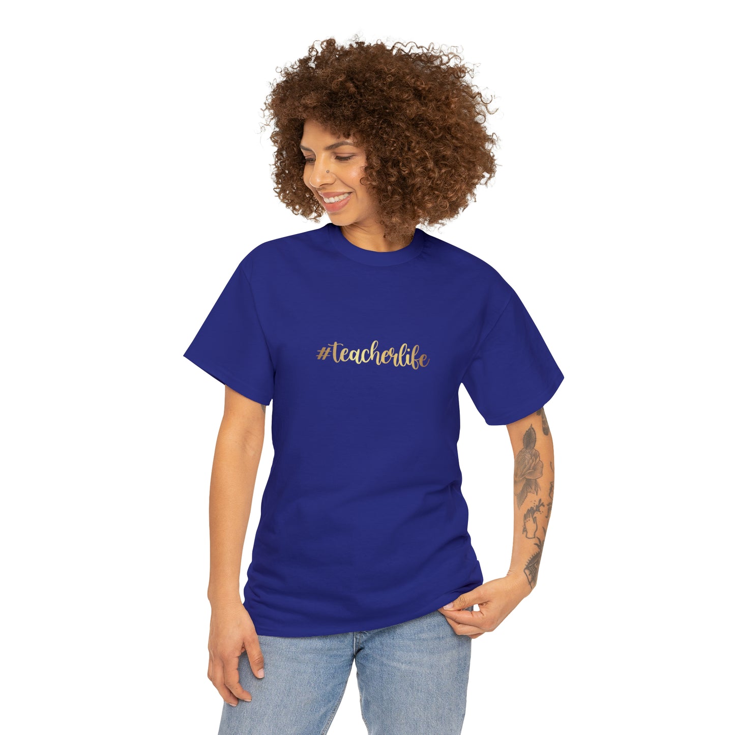 Teacher Life Unisex Heavy Cotton Tee