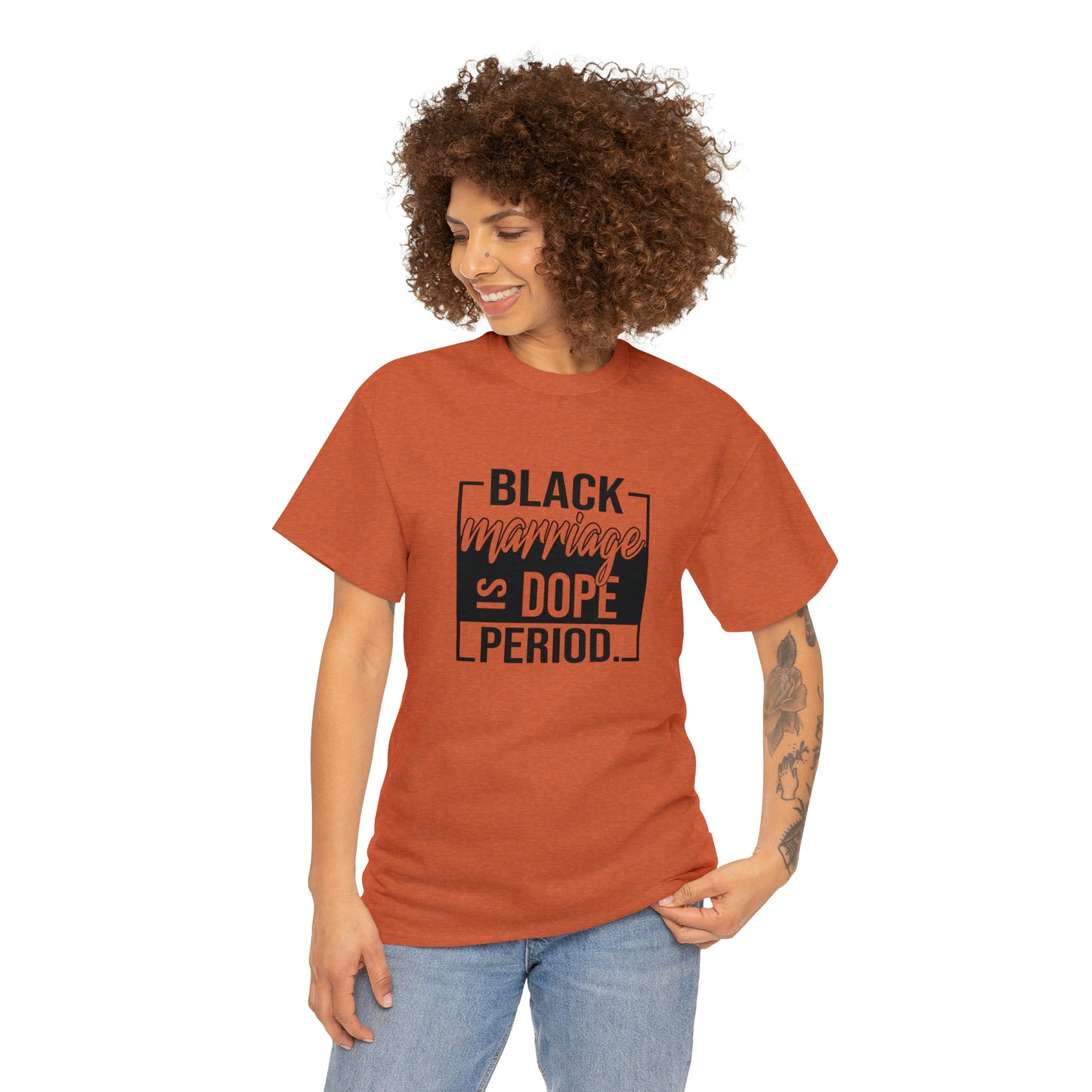 Black Marriage is Dope Cotton Tee