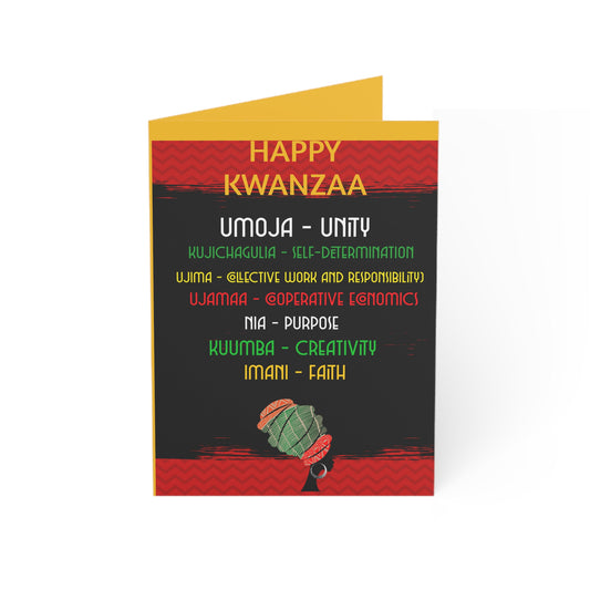 Kwanzaa Greeting Cards (1, 10, 30, and 50pcs)