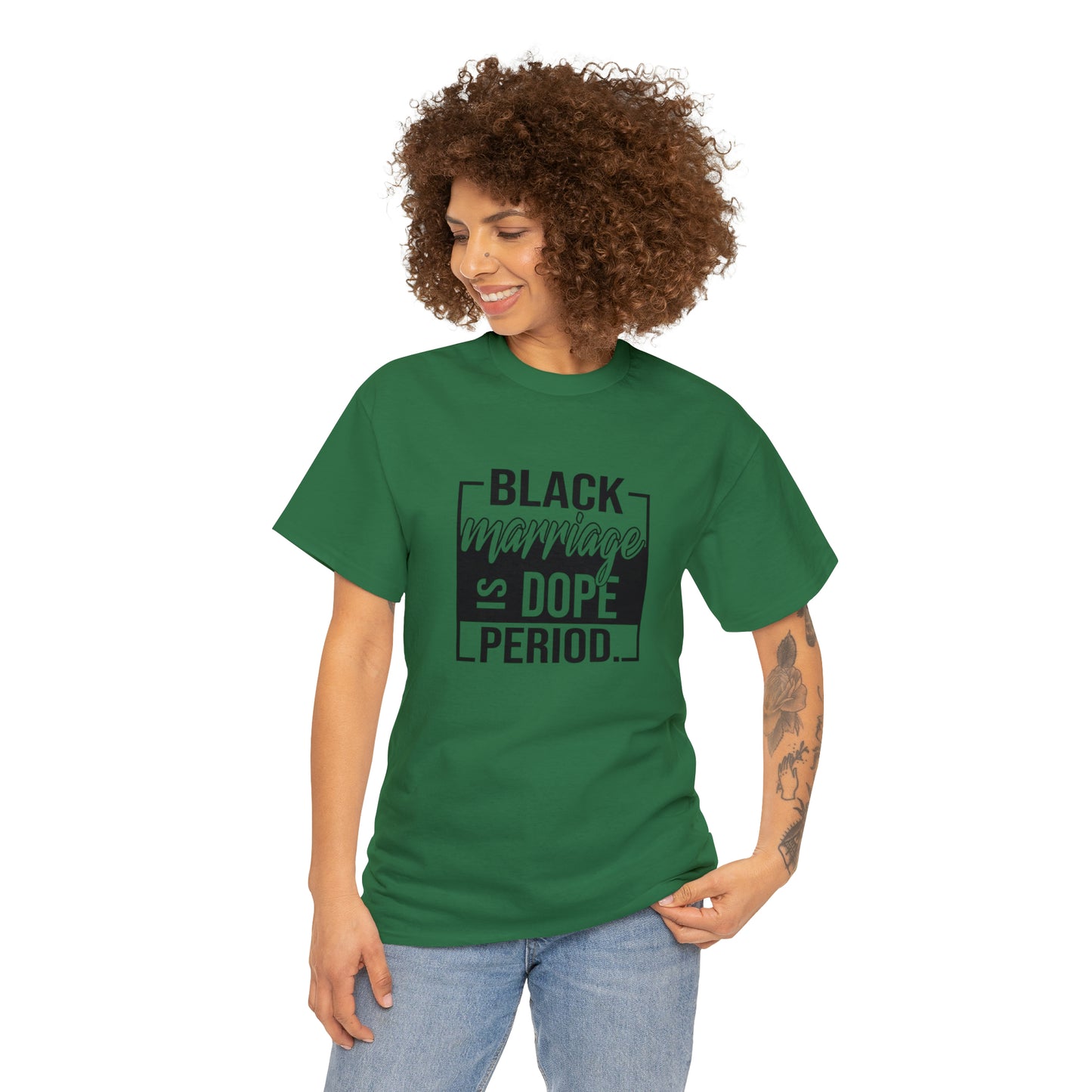Black Marriage is Dope Cotton Tee