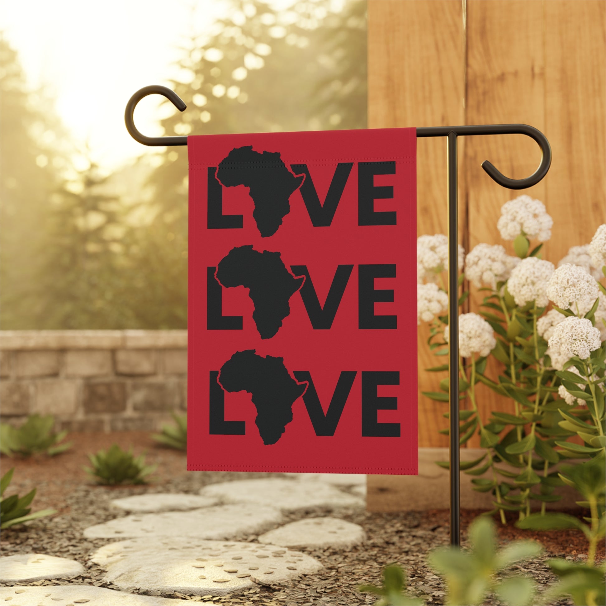 Africa Love Garden & House Banner