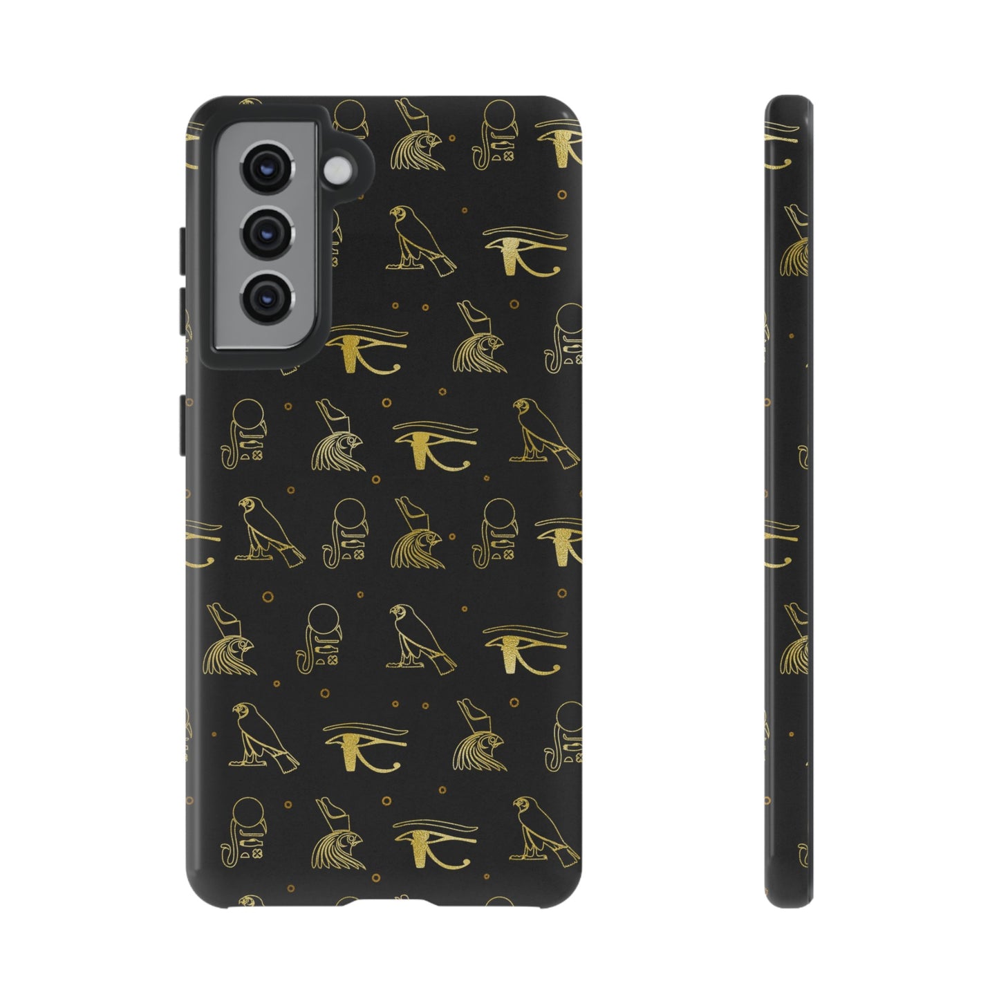 Black Gold Egyptian Samsung Tough Cases | African Samsung Case | Afrocentric Samsung Case | Egyptian Samsung Case