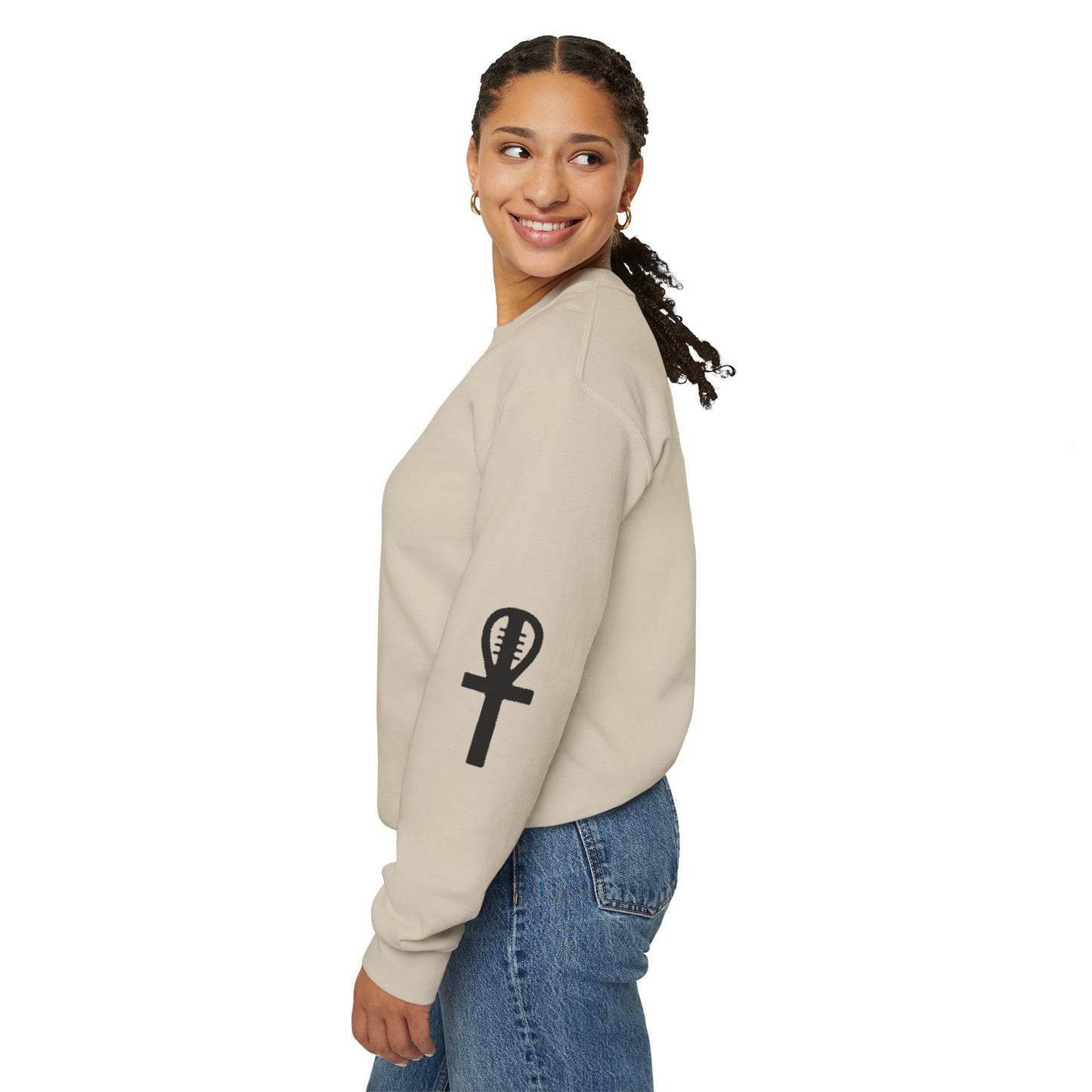 Imani Kwanzaa Symbol Crewneck Sweatshirt