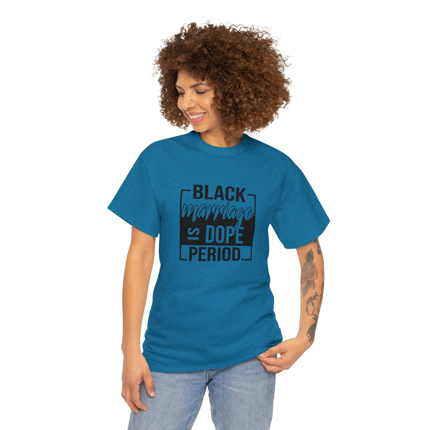 Black Marriage is Dope Cotton Tee