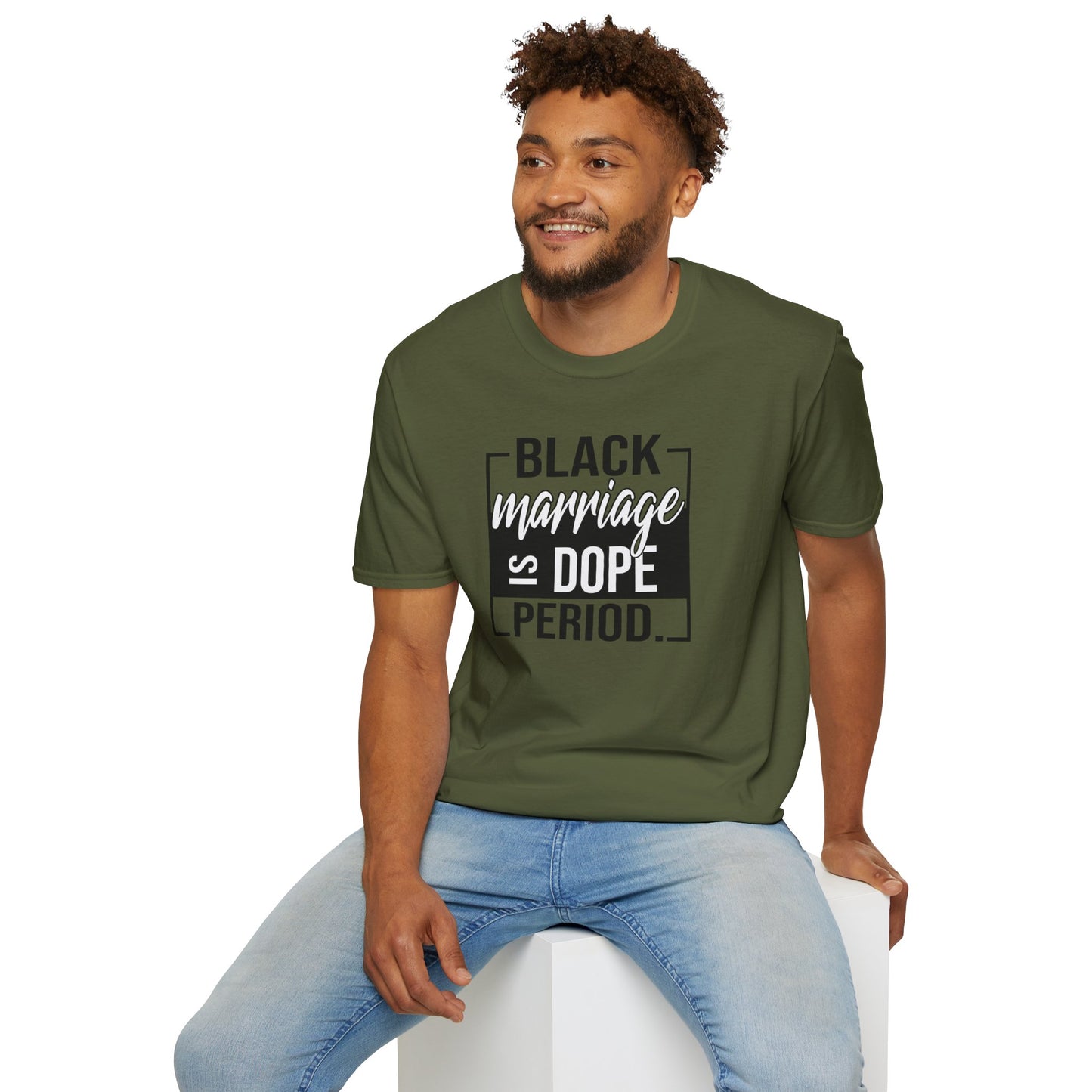 Black Marriage is Dope Unisex Soft T-Shirt