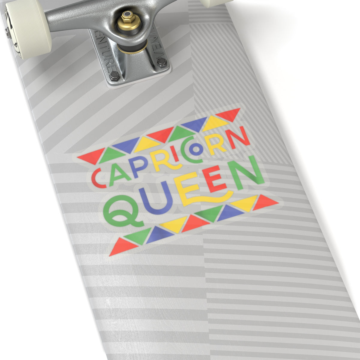 Transparent Capricorn Queen Kiss-Cut Stickers