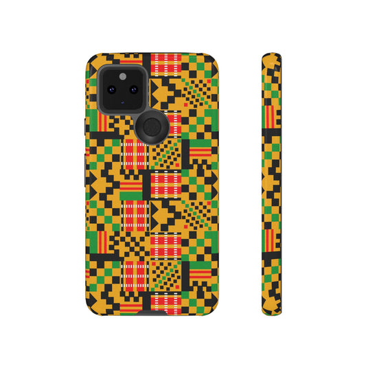Google Pixel Kente Tough Cases | African Google Pixel Case | Afrocentric Google Pixel Case