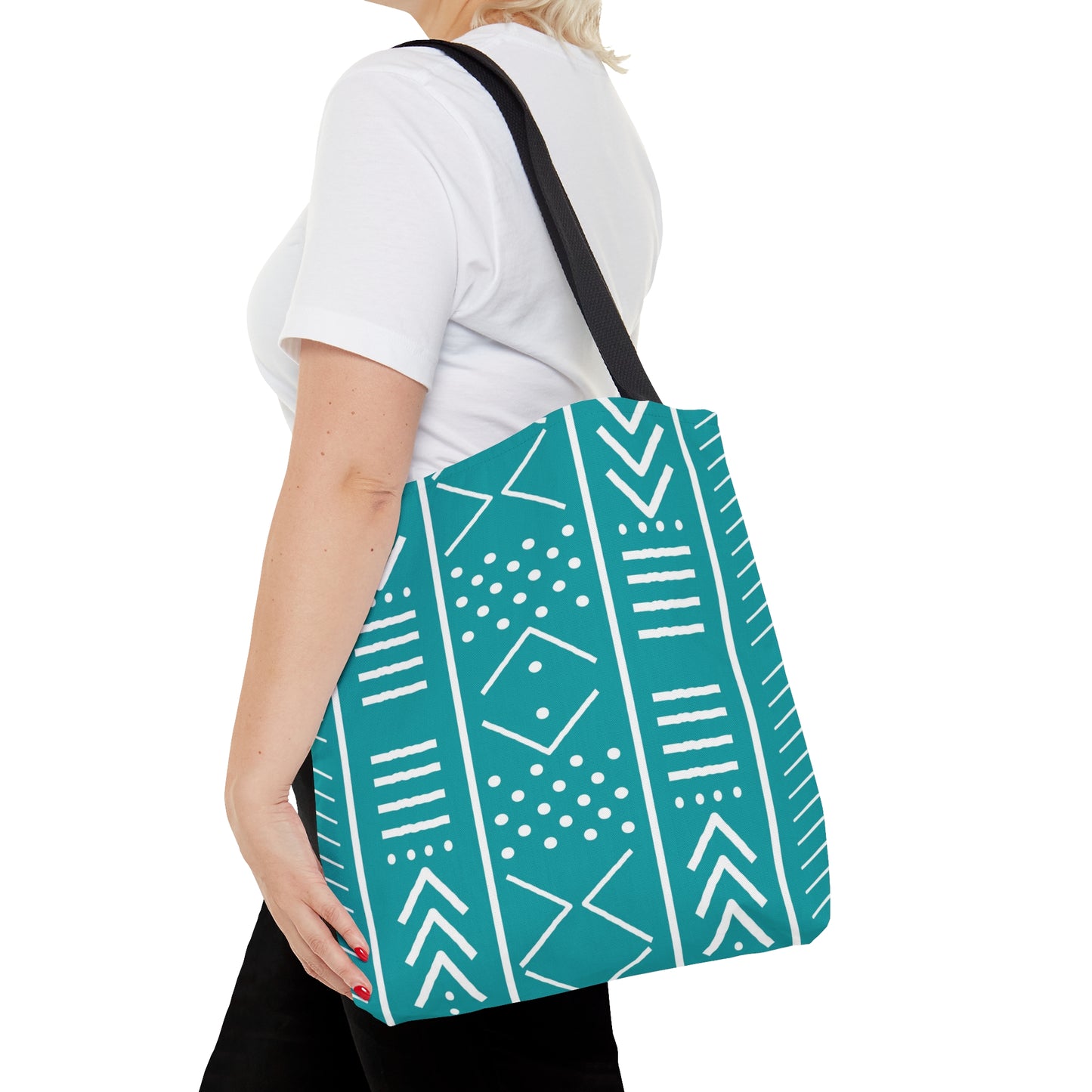 Teal Tote Bag