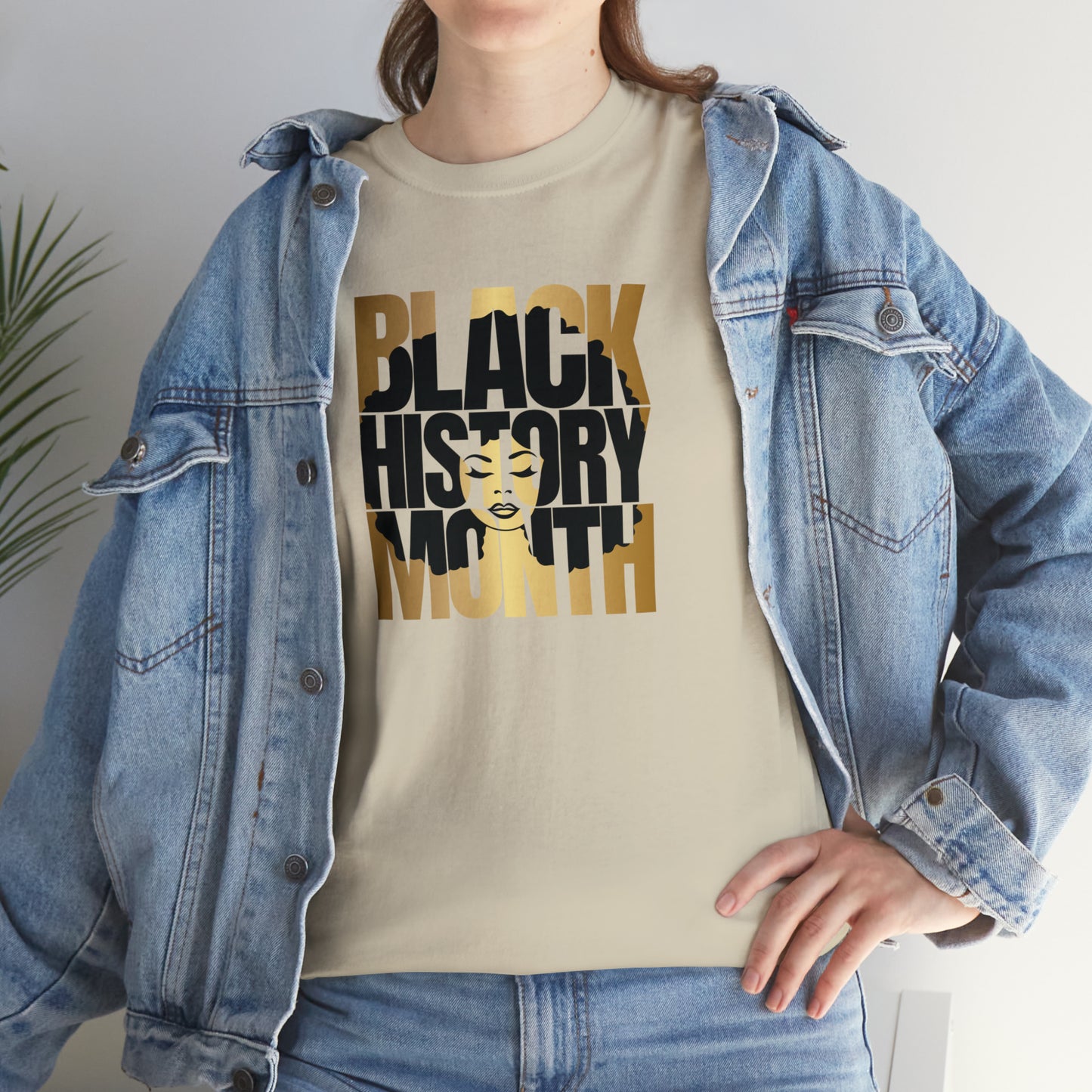 Black History Month Cotton Tee