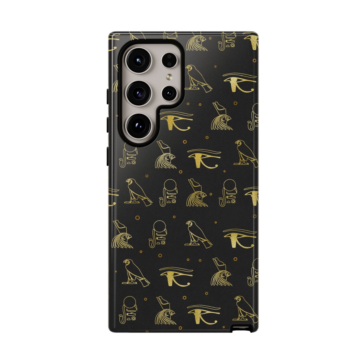Black Gold Egyptian Samsung Tough Cases | African Samsung Case | Afrocentric Samsung Case | Egyptian Samsung Case