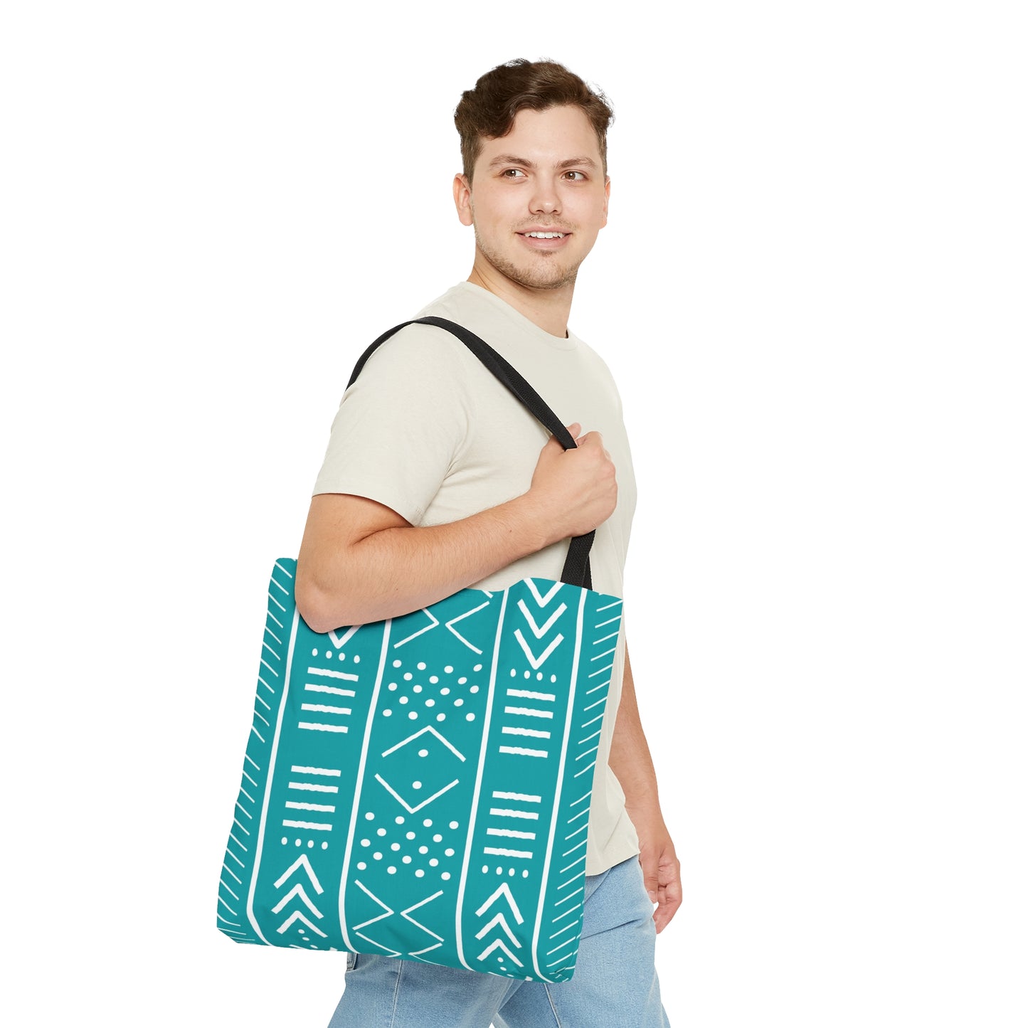 Teal Tote Bag