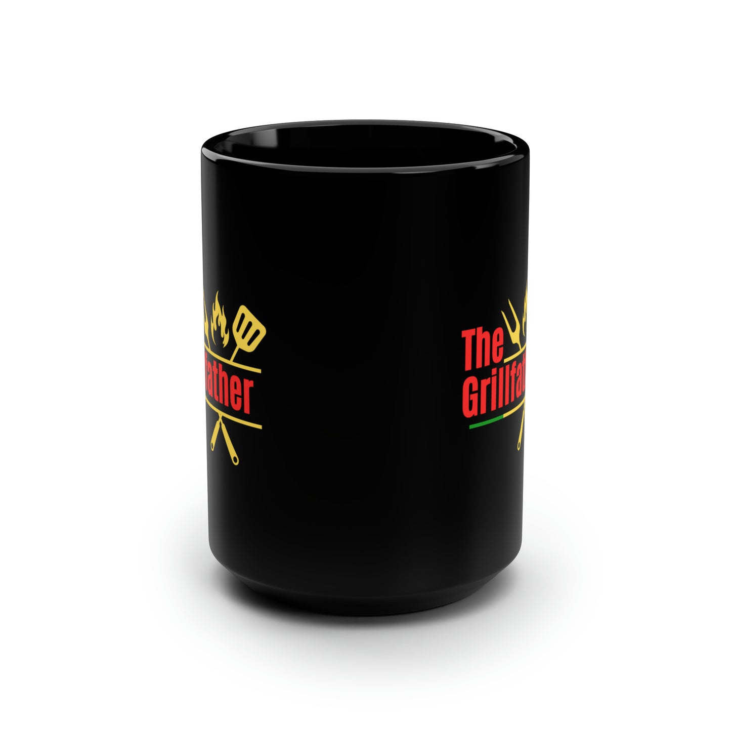 The Grill Father Mug, 15oz  (Personalize It!)