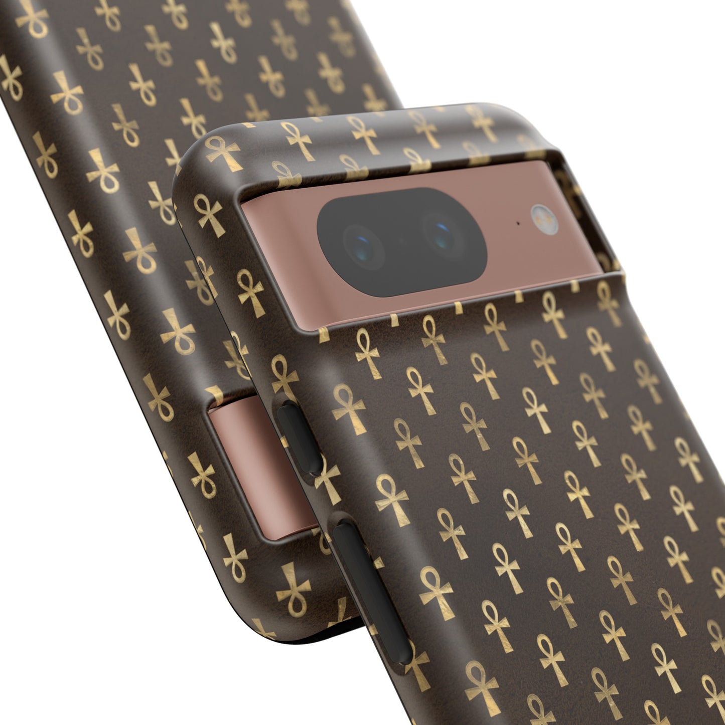 Brown Ankh Google Pixel Tough Cases | Egyptian Google Pixel Case | Ankh Google Pixel Case