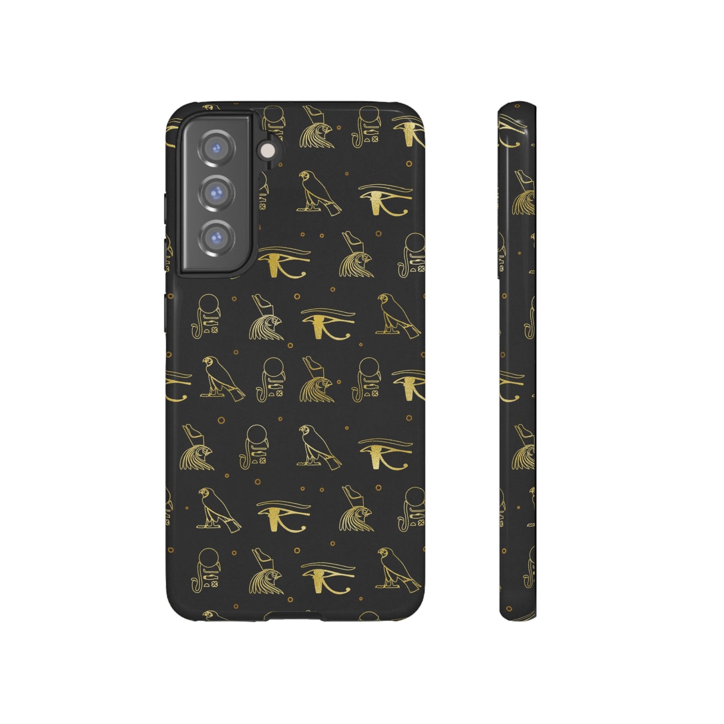 Black Gold Egyptian Samsung Tough Cases | African Samsung Case | Afrocentric Samsung Case | Egyptian Samsung Case