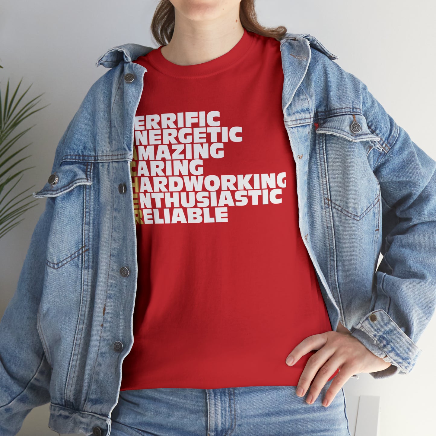 Teacher Heavy Cotton Tee