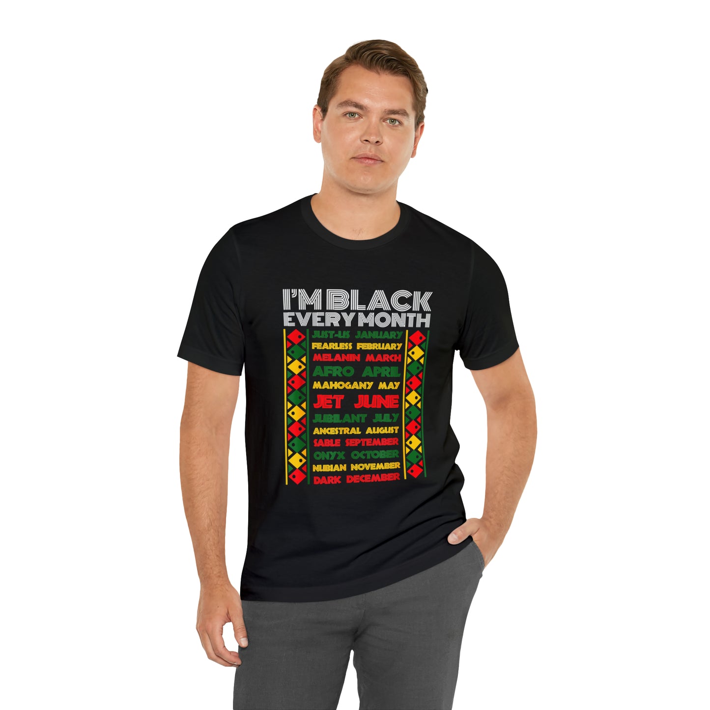IM BLACK 365  Short Sleeve Tee
