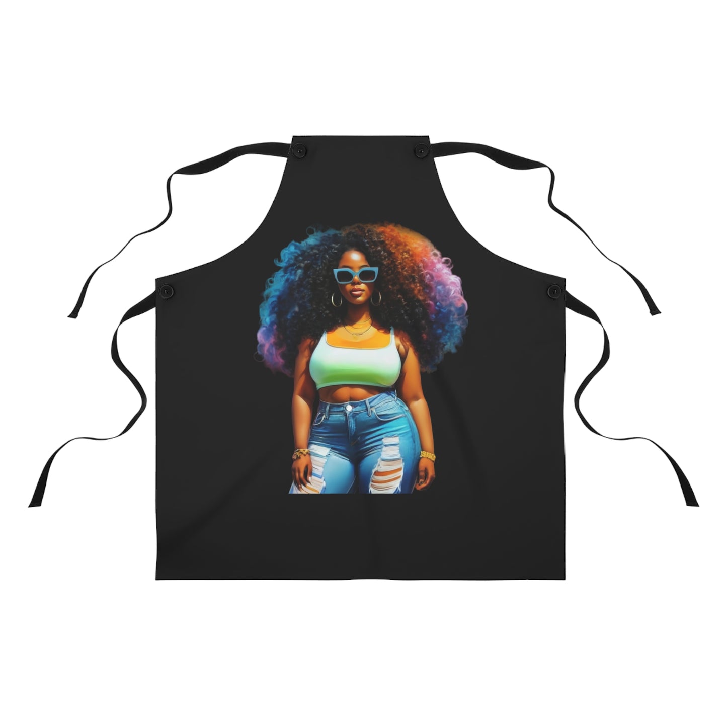 Melanin Queen Natural Hair Apron