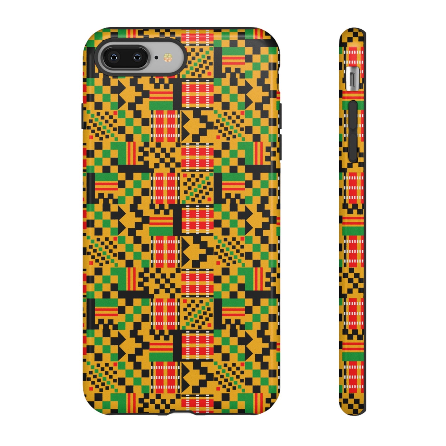 Kente Pattern iPhone Tough Cases | African iPhone Case | Afrocentric iPhone Case