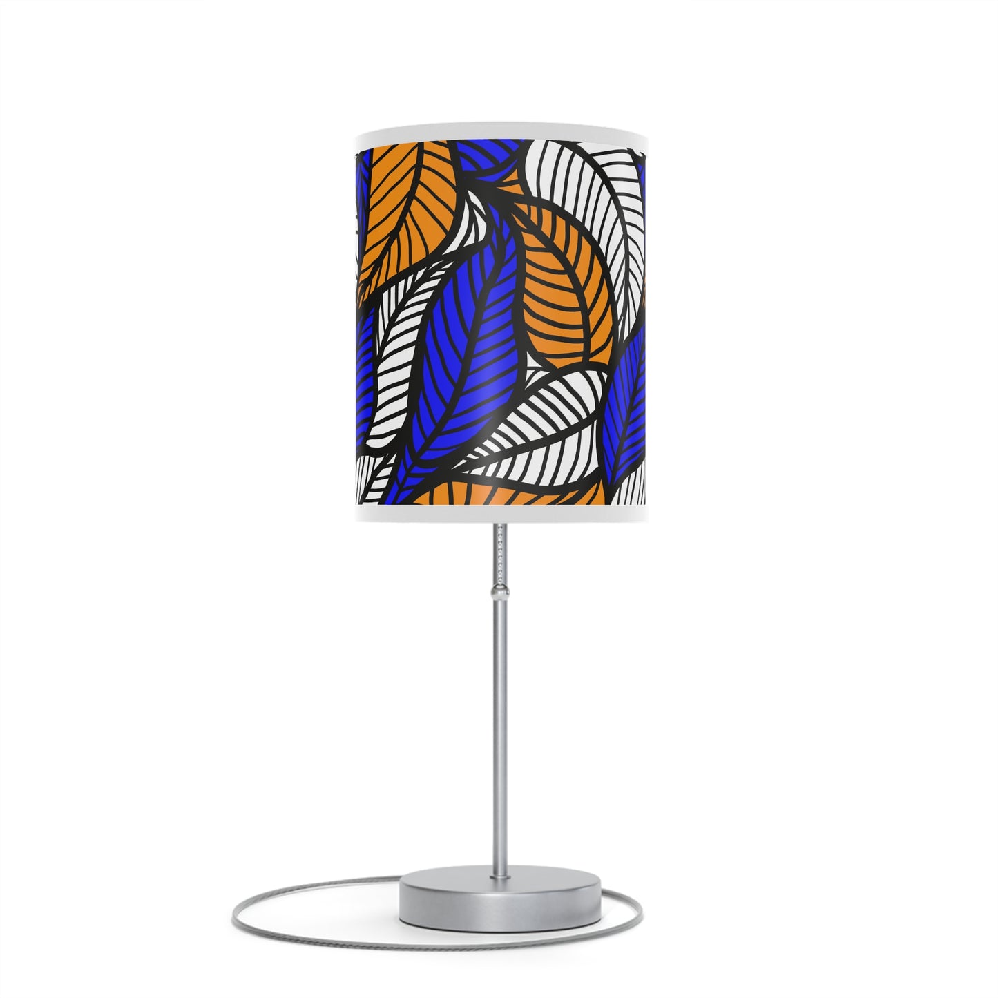 Blue Ankara Lamp on a Stand, US|CA plug