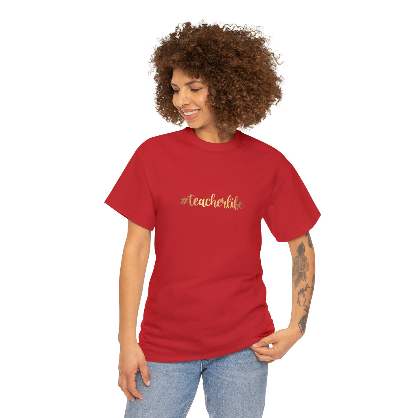Teacher Life Unisex Heavy Cotton Tee