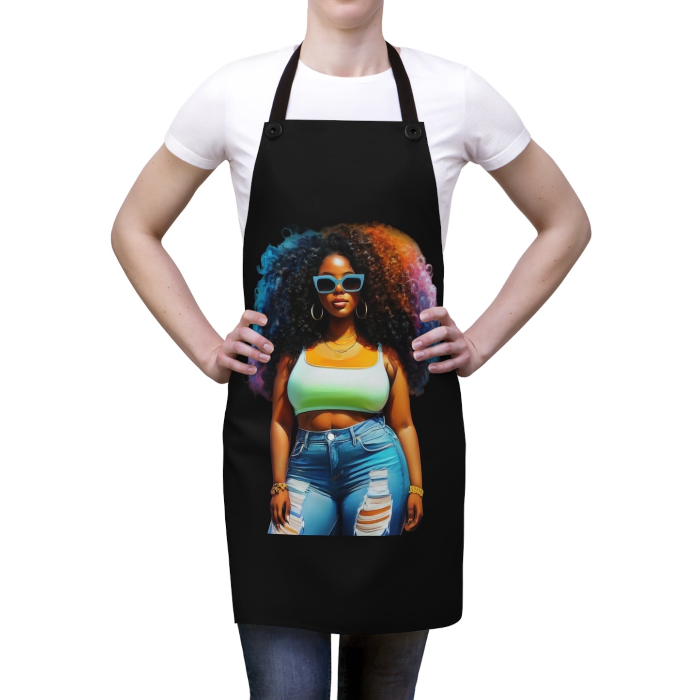 Melanin Queen Natural Hair Apron