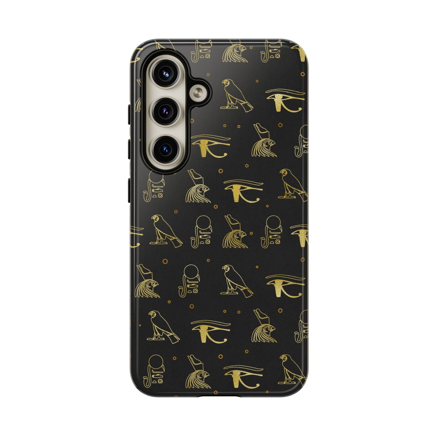 Black Gold Egyptian Samsung Tough Cases | African Samsung Case | Afrocentric Samsung Case | Egyptian Samsung Case