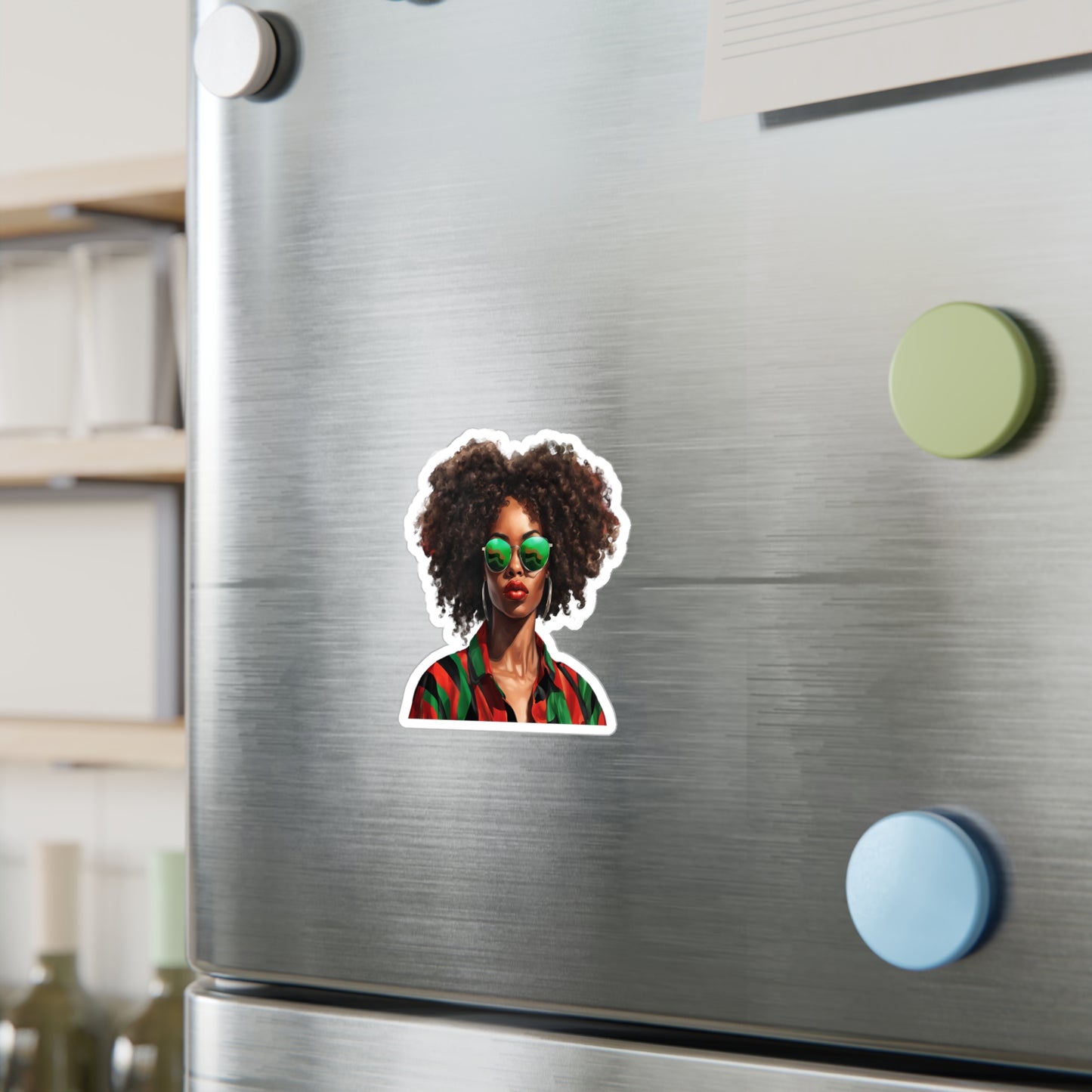 Juneteenth Queen Kiss-Cut Vinyl Decals