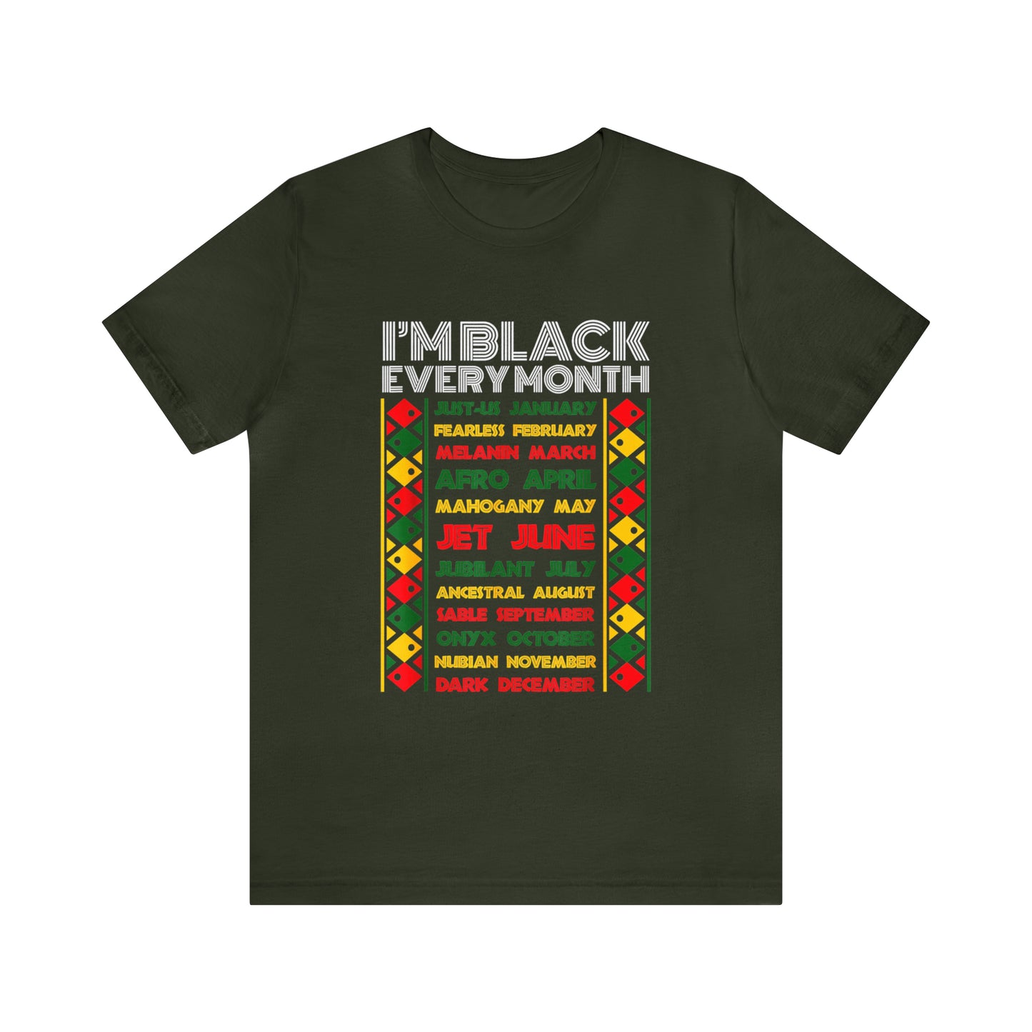 IM BLACK 365  Short Sleeve Tee