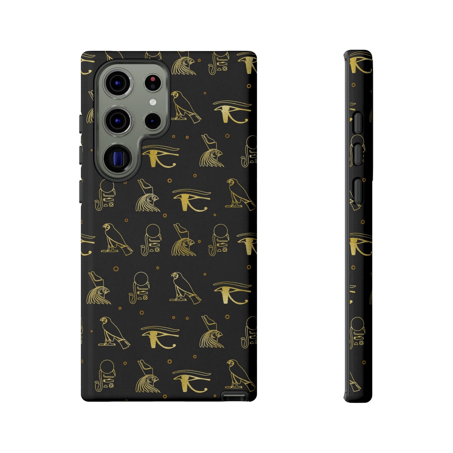 Black Gold Egyptian Samsung Tough Cases | African Samsung Case | Afrocentric Samsung Case | Egyptian Samsung Case