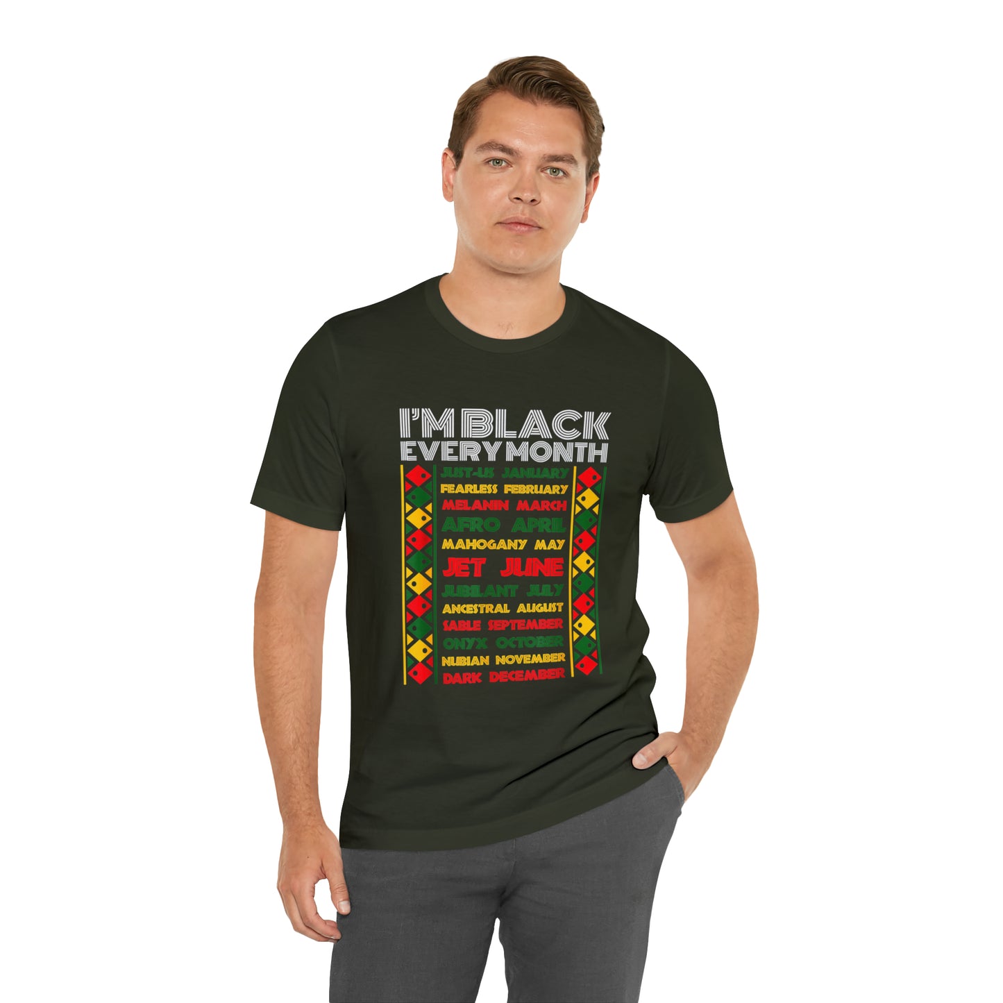 IM BLACK 365  Short Sleeve Tee