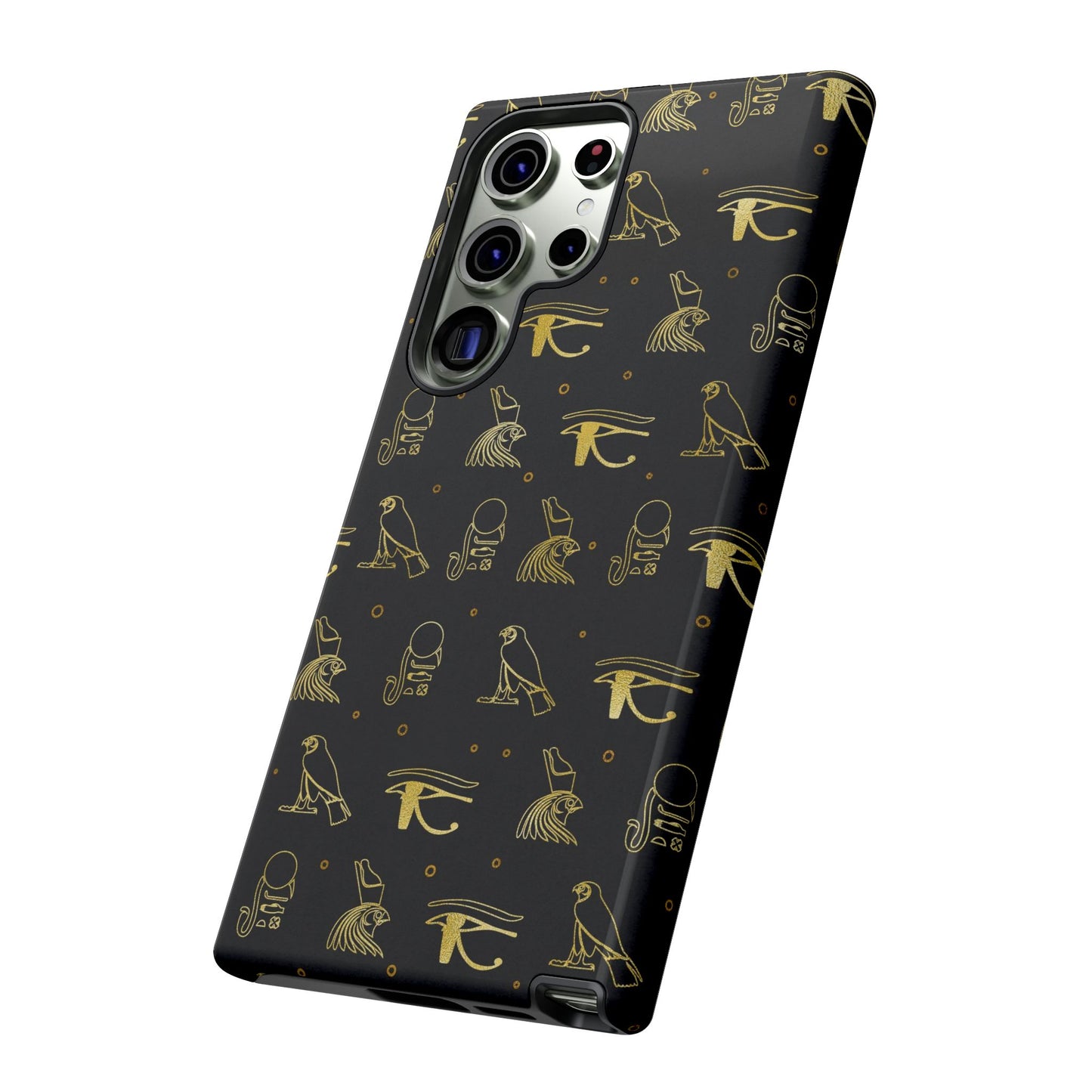 Black Gold Egyptian Samsung Tough Cases | African Samsung Case | Afrocentric Samsung Case | Egyptian Samsung Case