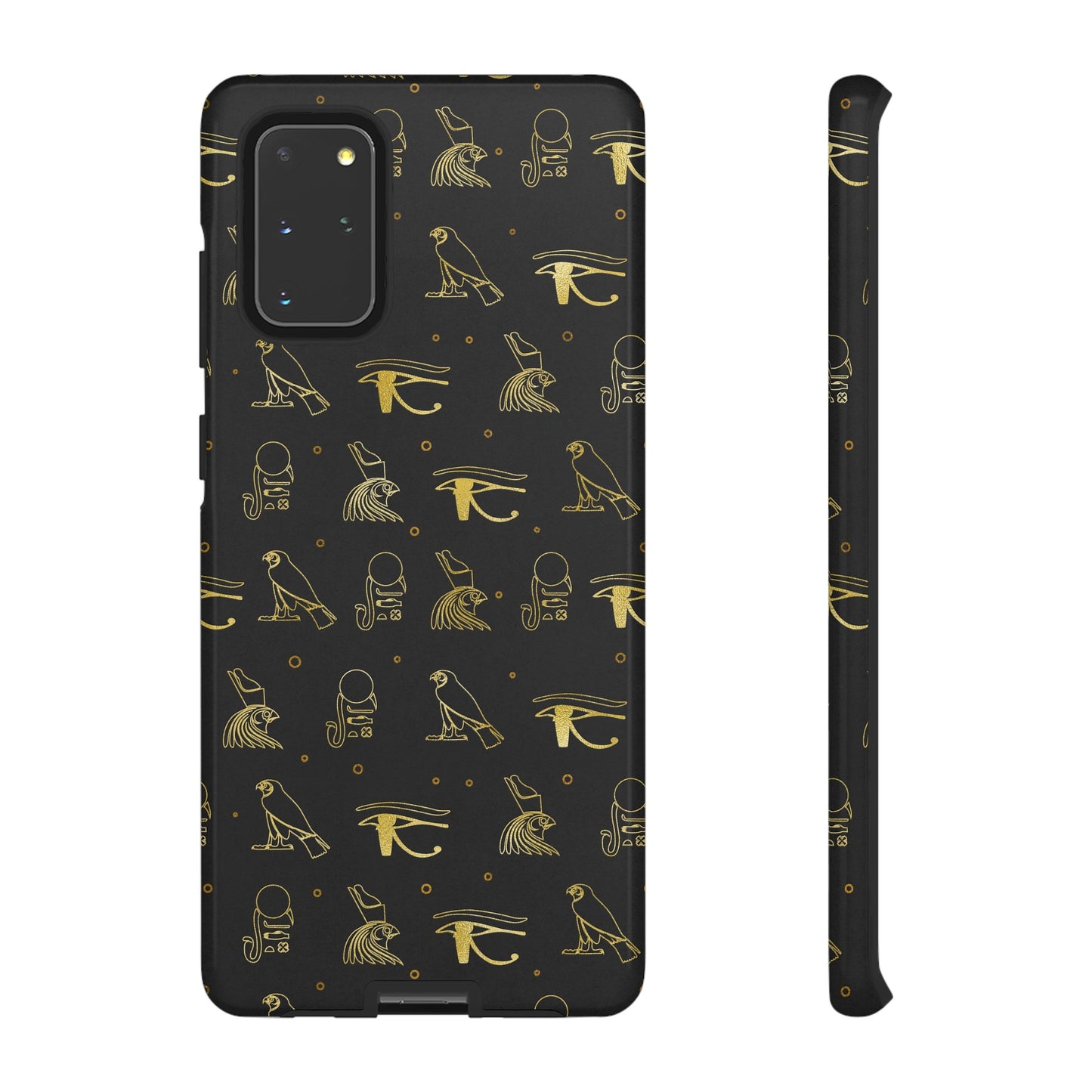 Black Gold Egyptian Samsung Tough Cases | African Samsung Case | Afrocentric Samsung Case | Egyptian Samsung Case