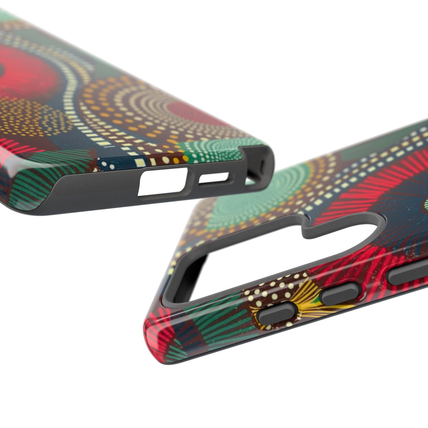 Ankara Pattern Phone Case, Stylish Mobile Cover, Unique Gift for Tech Lovers, Modern Design, Holiday Present