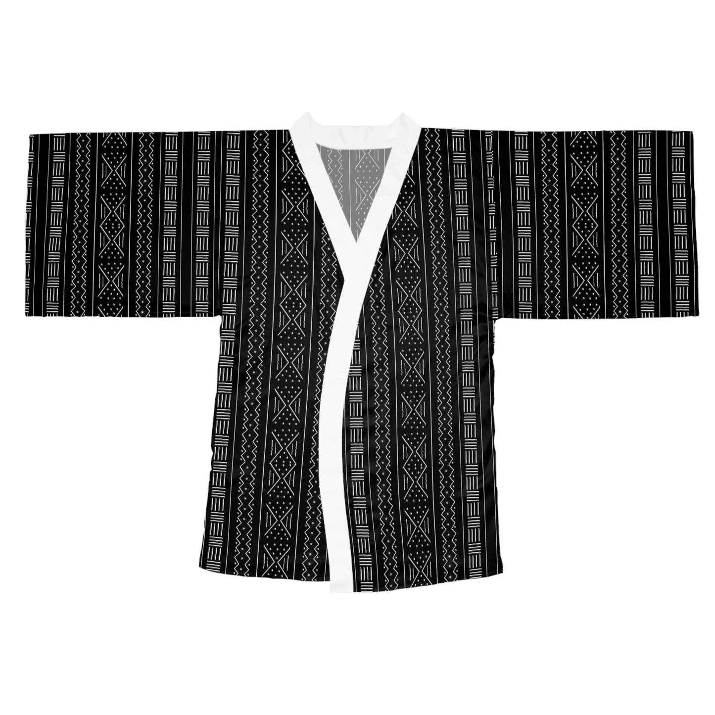 Black Mudcloth Kimono
