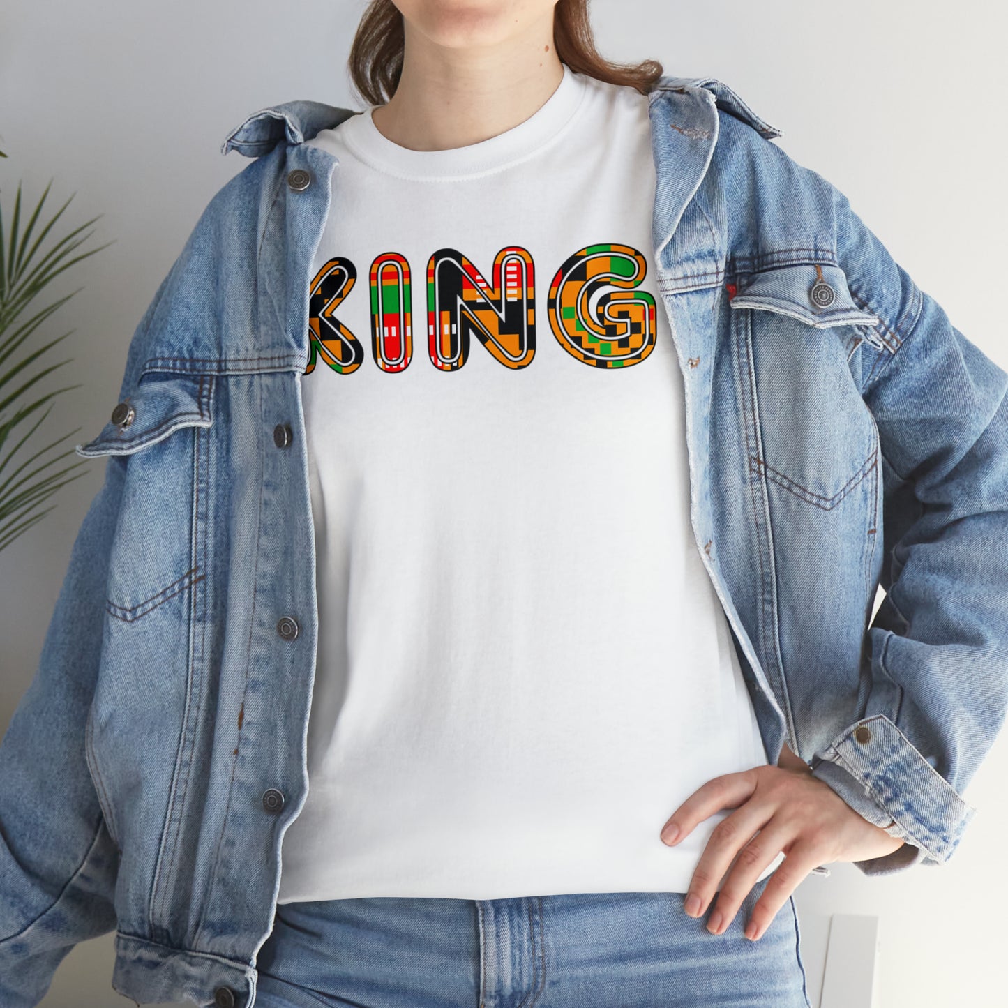 Kente King Cotton Tee