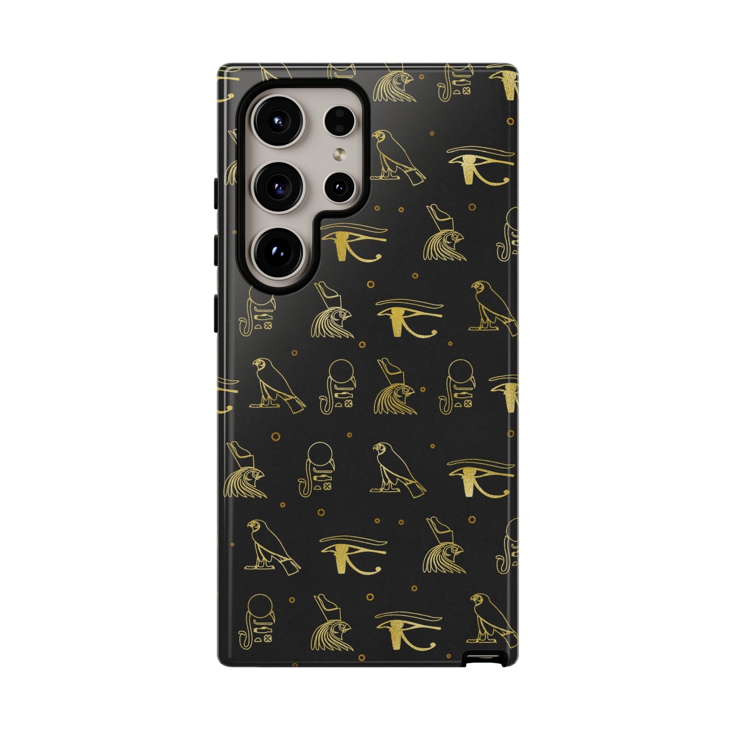 Black Gold Egyptian Samsung Tough Cases | African Samsung Case | Afrocentric Samsung Case | Egyptian Samsung Case